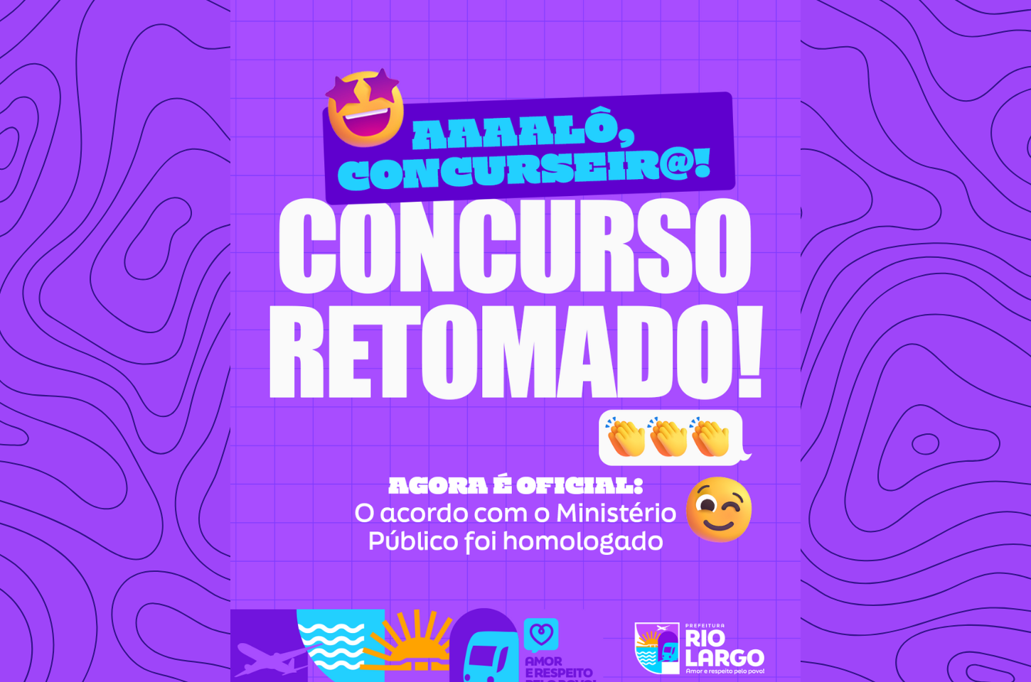 Prefeitura de Rio Largo anuncia homologação do acordo que retoma Concurso Público municipal