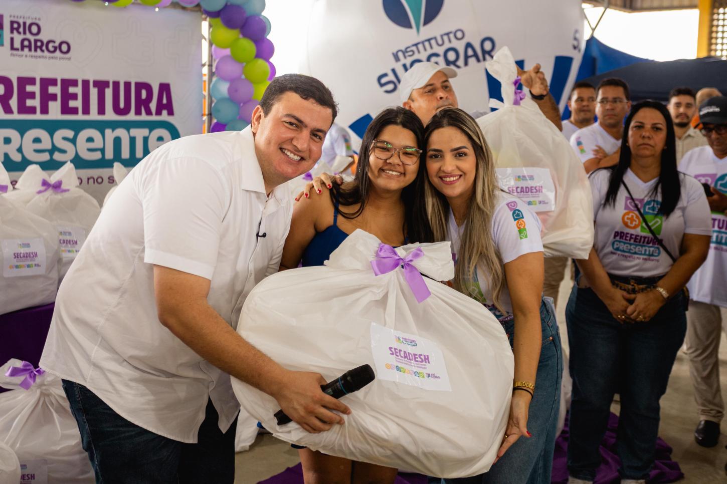 Prefeitura de Rio Largo leva mais de 70 serviços para a população na 1ª edição do “Prefeitura Presente”