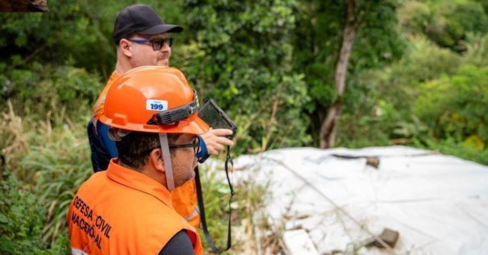 Bairros de Maceió mapeados em áreas de risco devem receber vistorias técnicas em maio