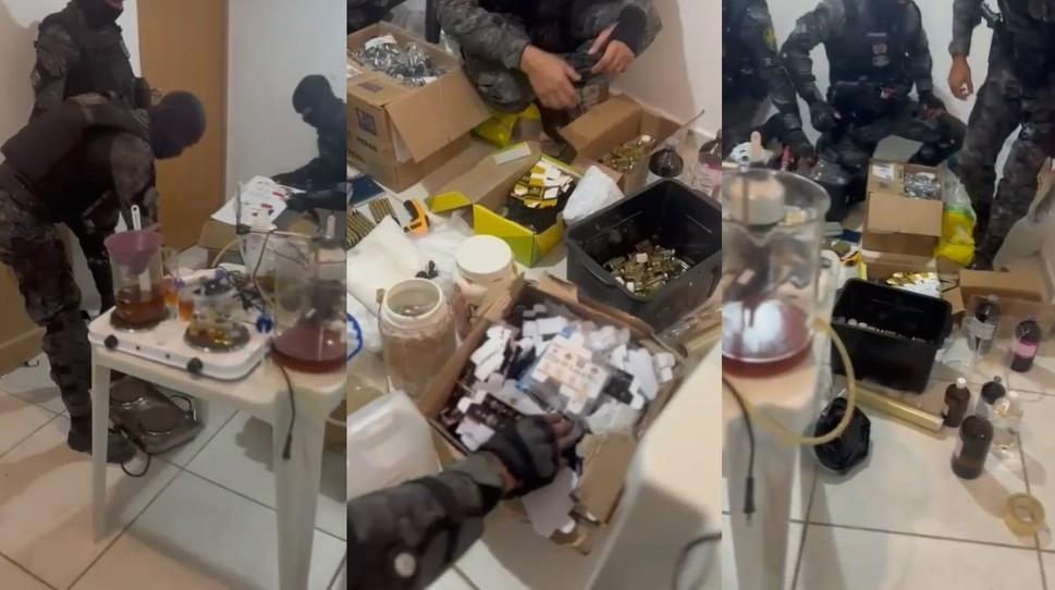 Medicamentos falsificados: homem é preso e fábrica clandestina de 