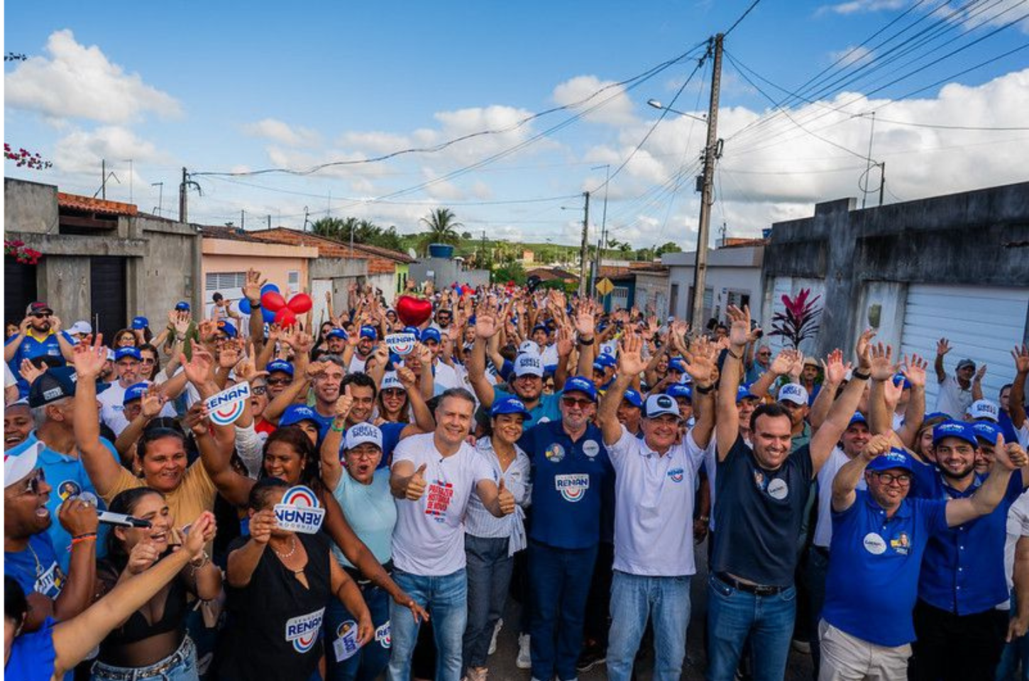 Renan Filho muito fez por Chã Preta”, diz prefeito durante caravana