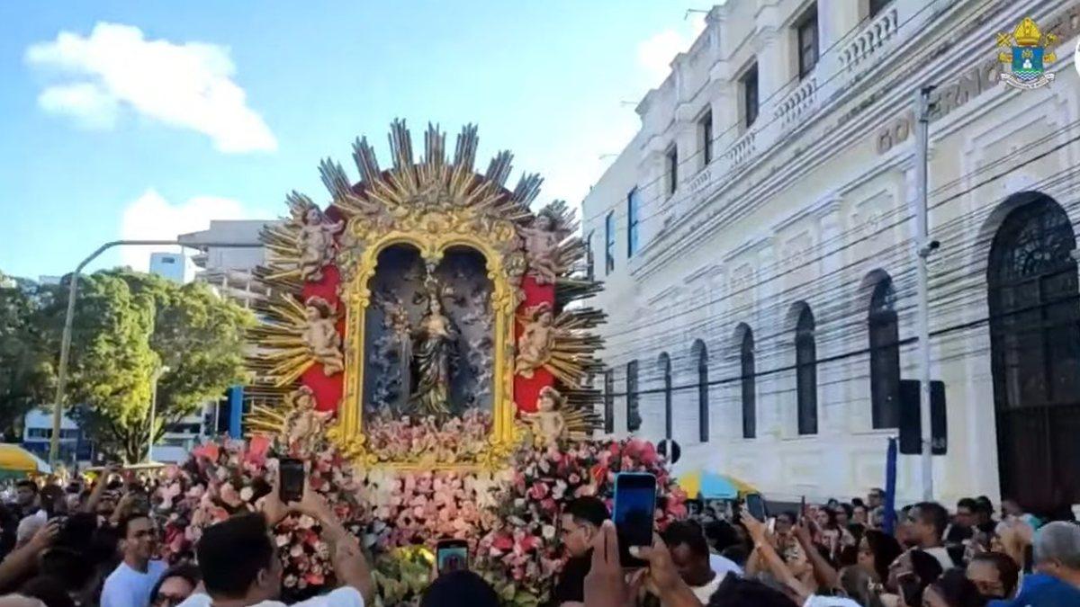 Maceió realiza hoje procissão de Nossa Senhora dos Prazeres; trânsito é alterado